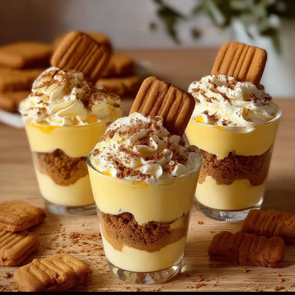 Lotus Biscoff Dessert Cups