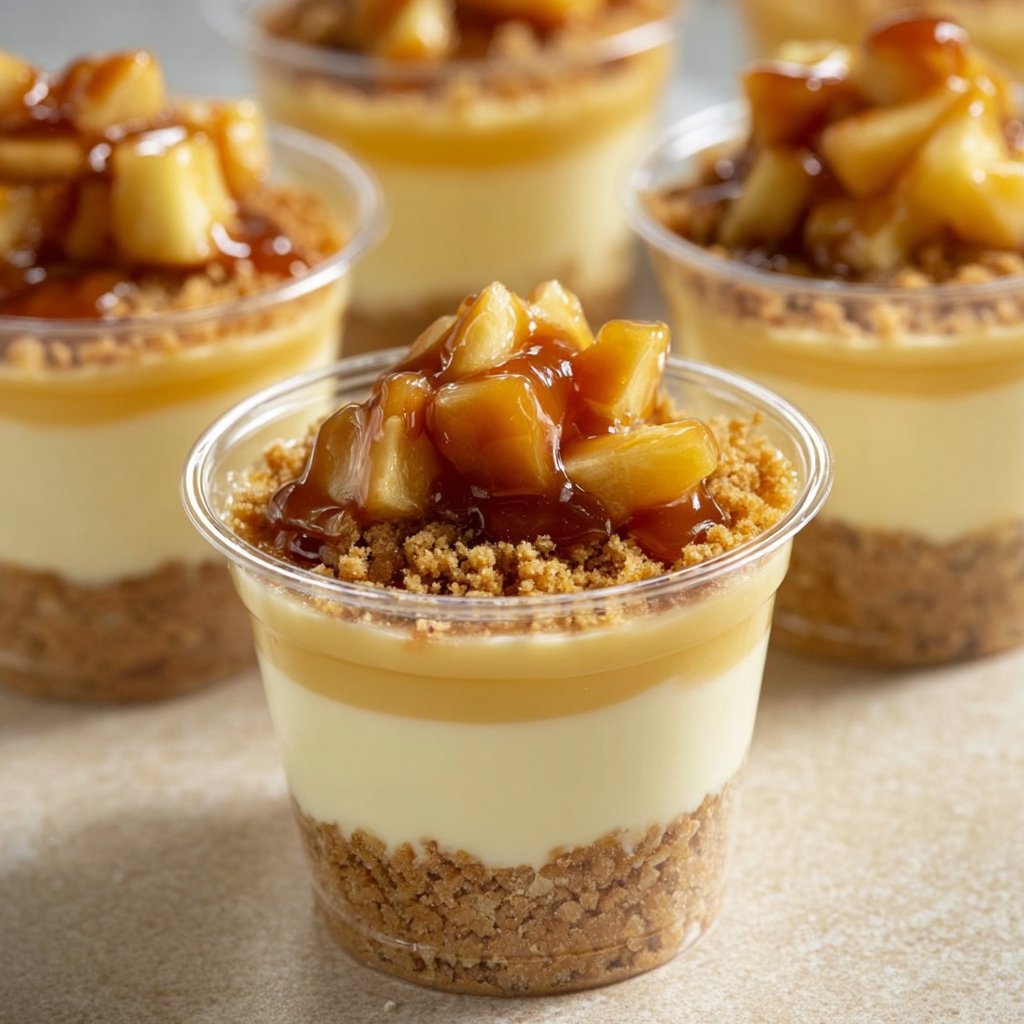 Caramel Apple Dessert Cups