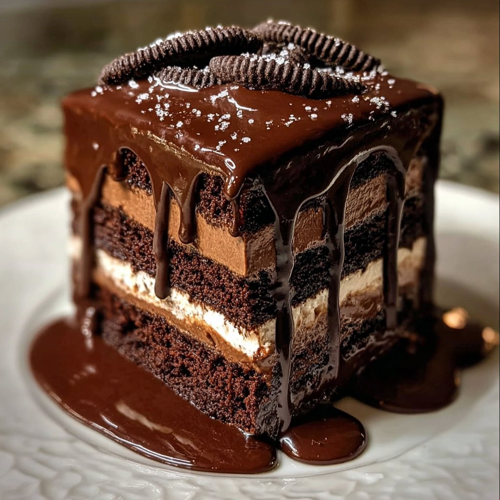 Chocolate Fudge Layered Bliss