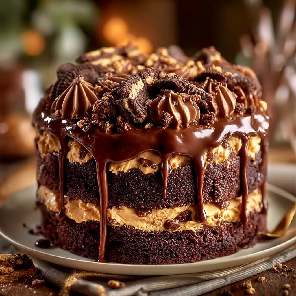 Chocolate Mocha Layer Cake
