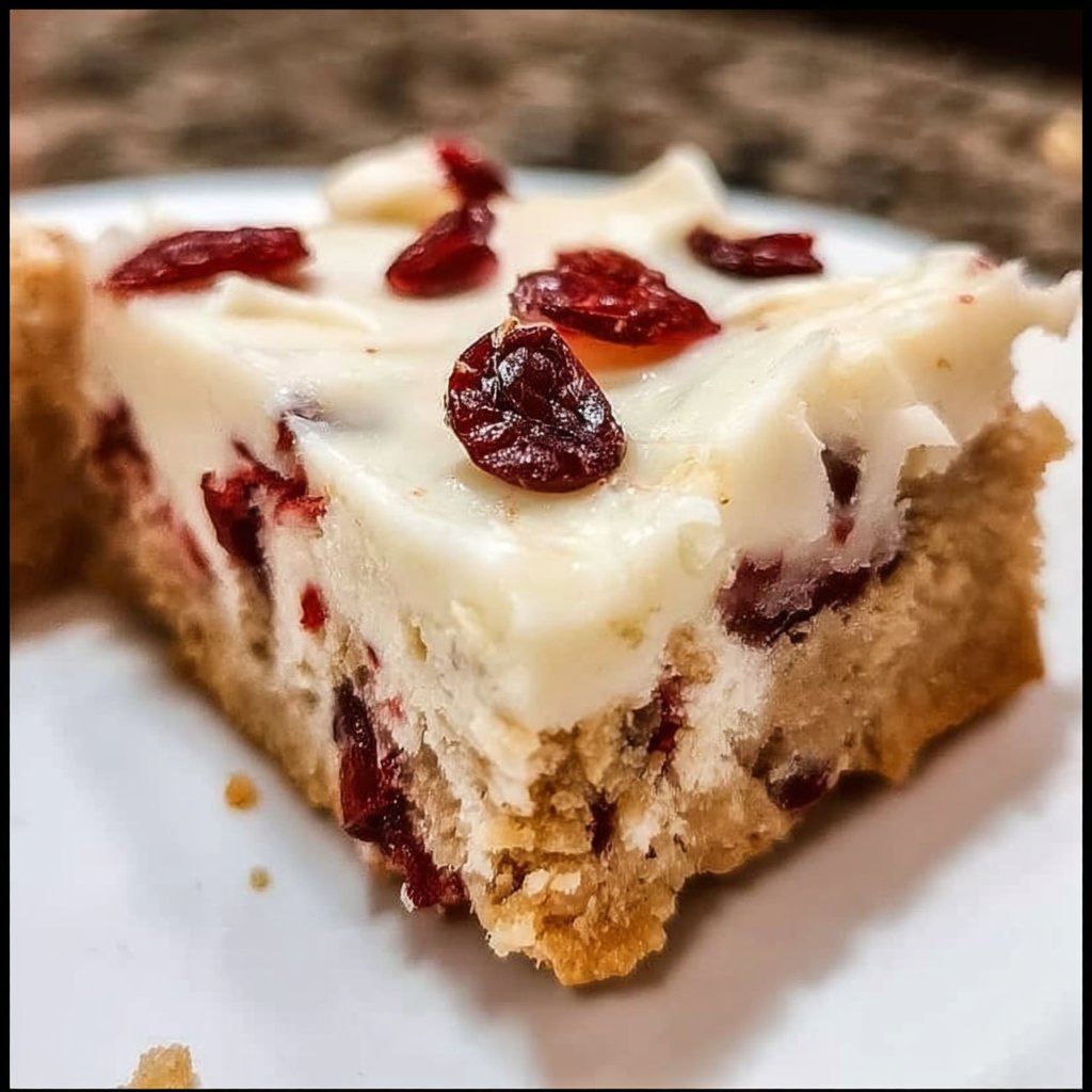 Copycat Starbucks Cranberry Bliss Bars Recipe