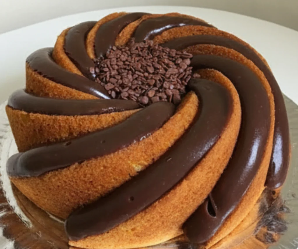 Chocolate Swirl Bundt Cake