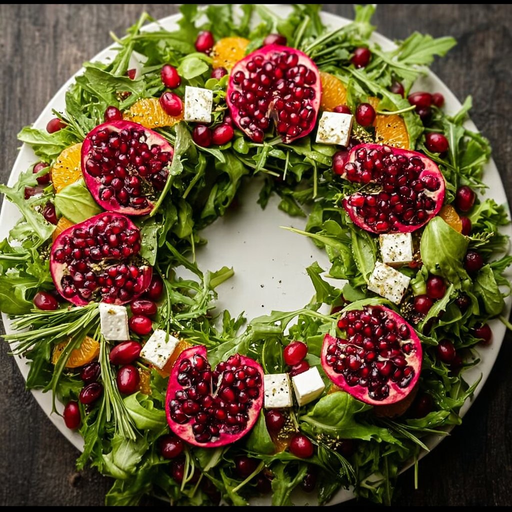 Crisp Christmas Wreath Salad