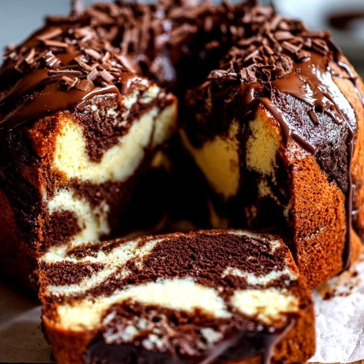 Marble Pound Cake