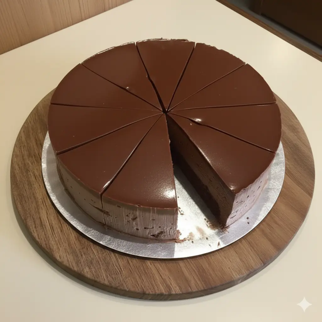Classic Chocolate Mousse Cake