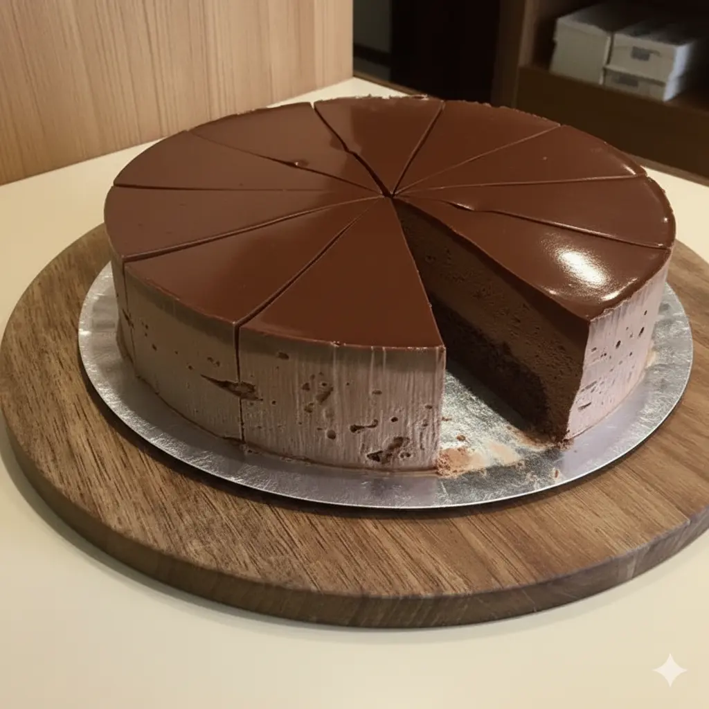 Classic Chocolate Mousse Cake