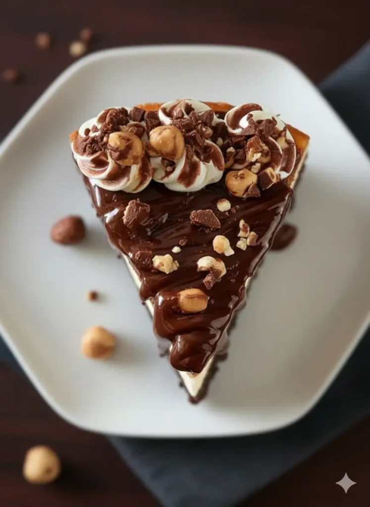 Heavenly Hot Fudge Sundae Brownie Cheesecake