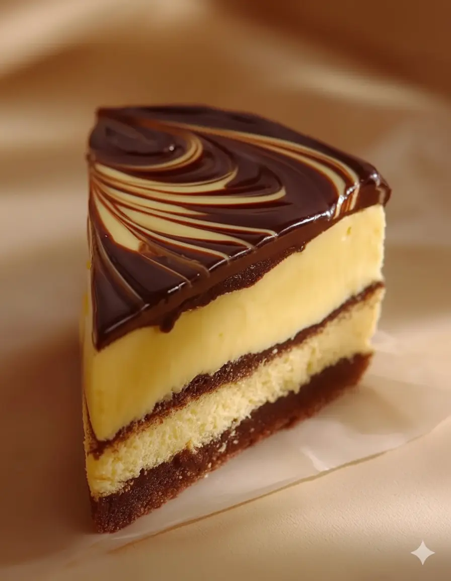 Dreamy Boston Cream Cheesecake