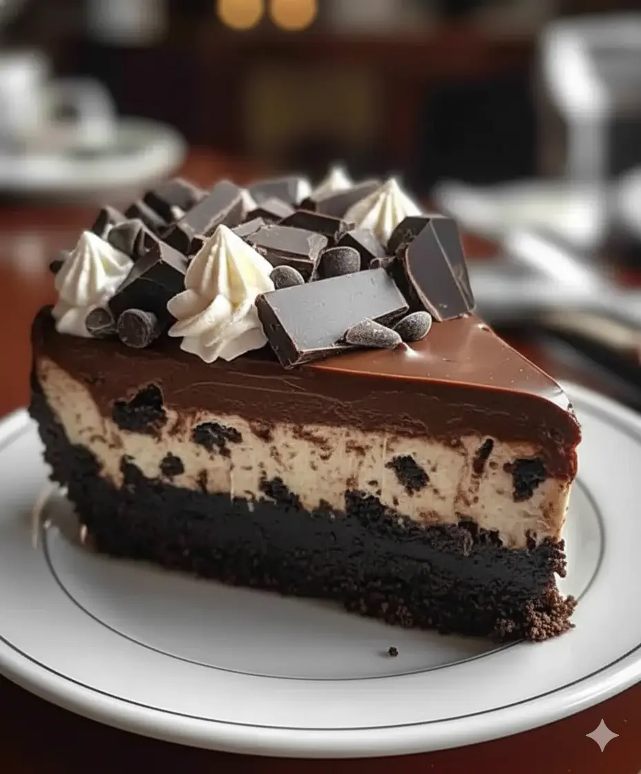 Triple Chocolate Cheesecake