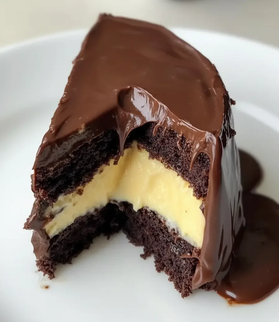 Irresistible Chocolate Cream Cake