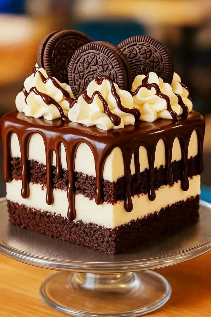 Oreo Chocolate Drip Cake
