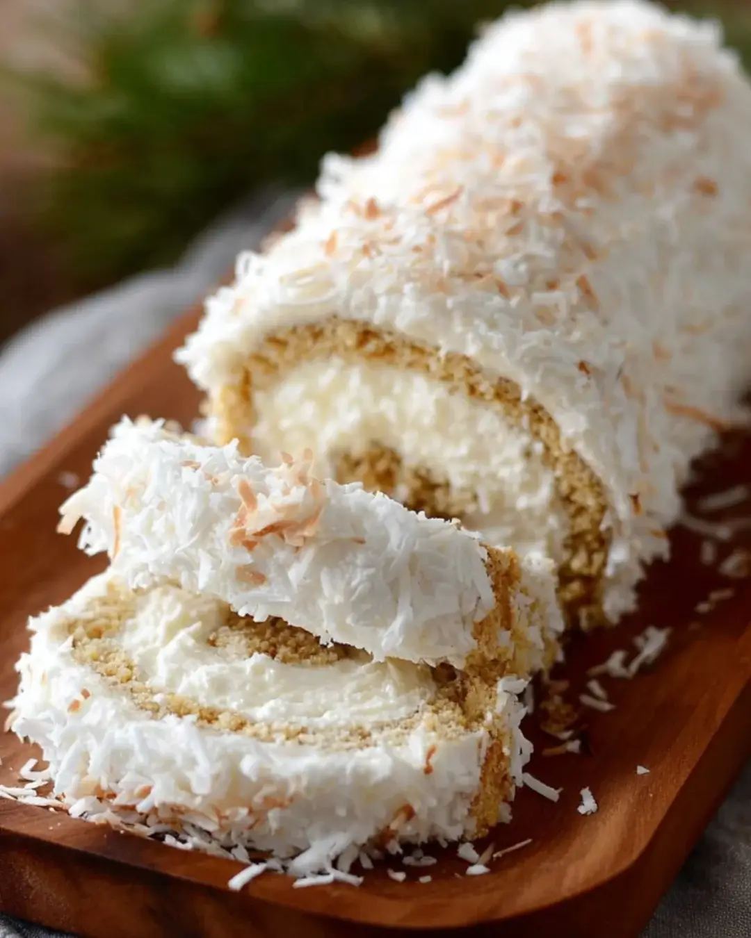 Coconut Cake Roll