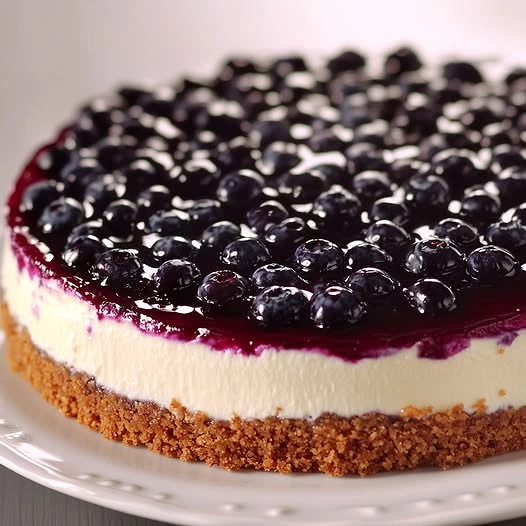 Blueberry Yoghurt Cheesecake