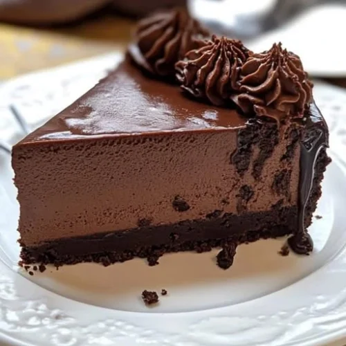 Chocolate Fudge Truffle Cheesecake