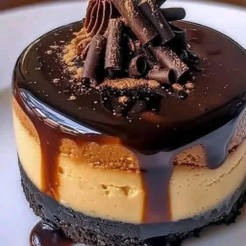 Mini Espresso Cheesecake.