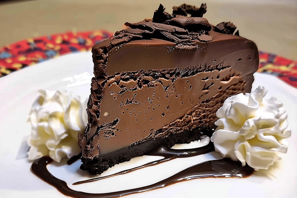 Chocolate Fudge Truffle Cheesecake