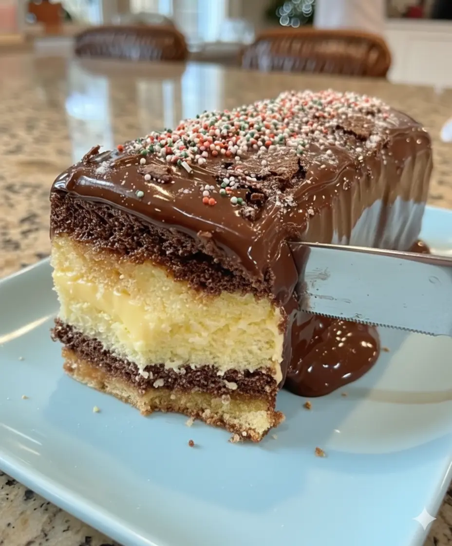 Dark Chocolate Orange Mousse Cake