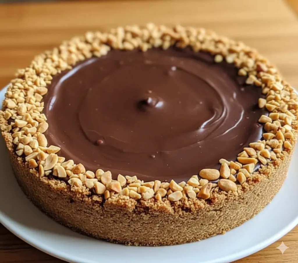 No-Bake Chocolate Peanut Butter Pie