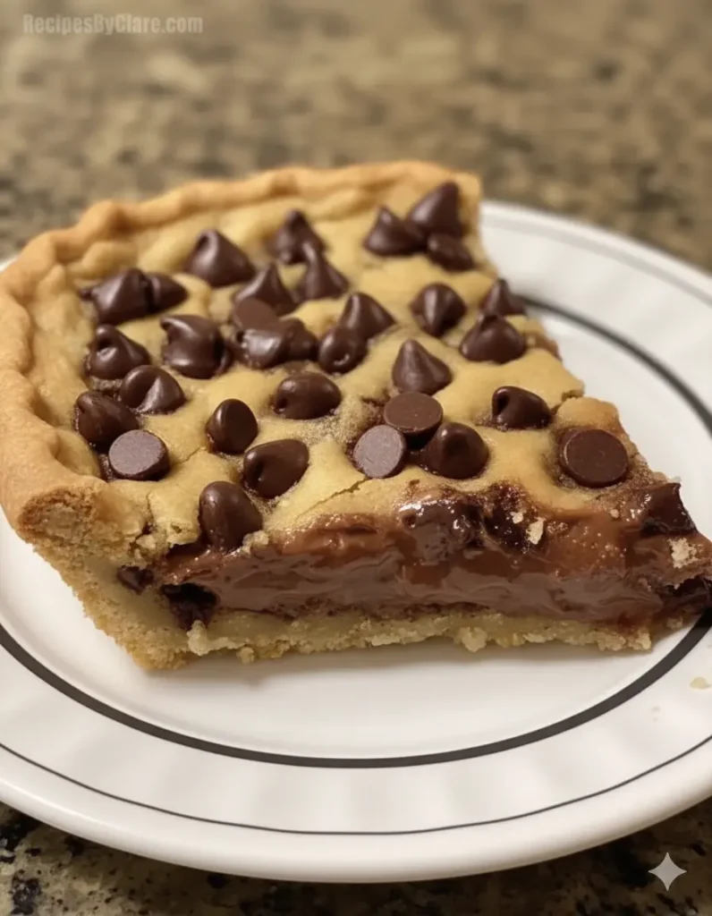 Chocolate Chip Cookie Pie