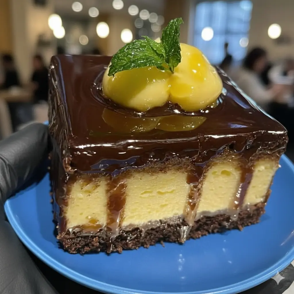 Mocha Chocolate Velvet Mousse Cake