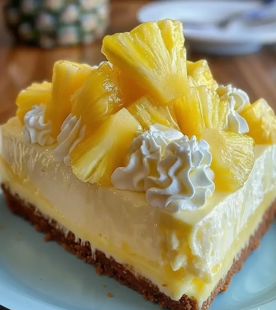Pineapple Heaven Cheesecake