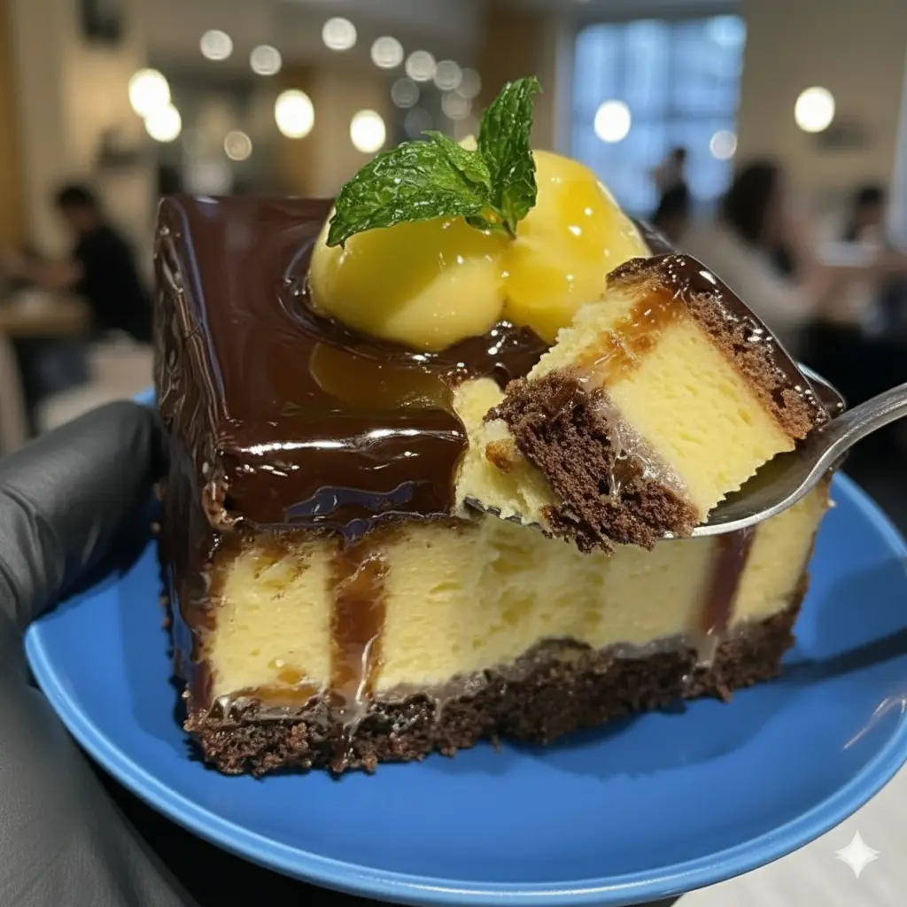 Mocha Chocolate Velvet Mousse Cake