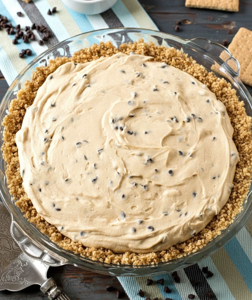 Chocolate Chip Peanut Butter Pie