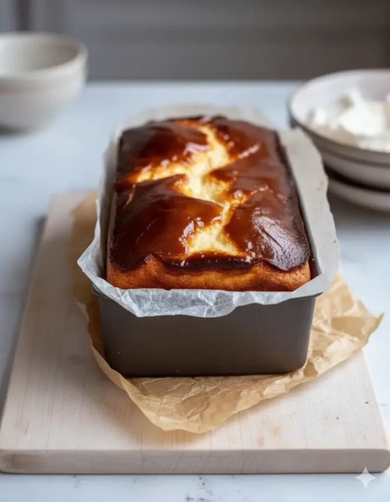 Burnt Cheesecake Loaf