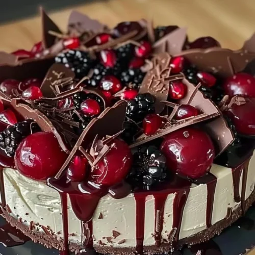 The Ultimate Black Forest Cheesecake