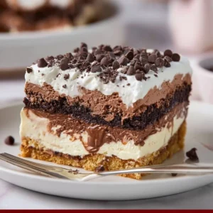 Decadent Chocolate Cookie Cake topped with chocolate chips and frosting