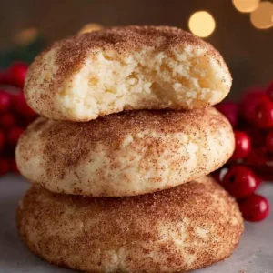 Delicious Cinnamon Cream Cheese Cookies ready to be enjoyed with a cup of coffee.