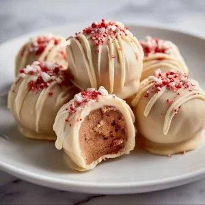 Decadent gingerbread truffles dusted with spices and chocolate.